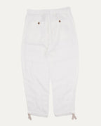 Linen Fatigue Pocket Drawstring Pants