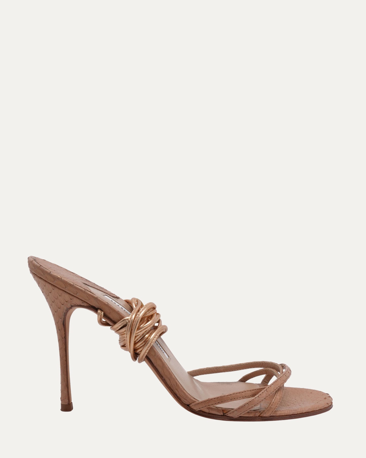 Snakeskin Leva Sandal