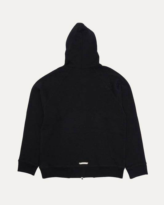 Paper Jam Cemetery Cross Patch Zip Up Hoodie