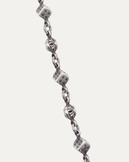 Dice and Plus Ball Necklace