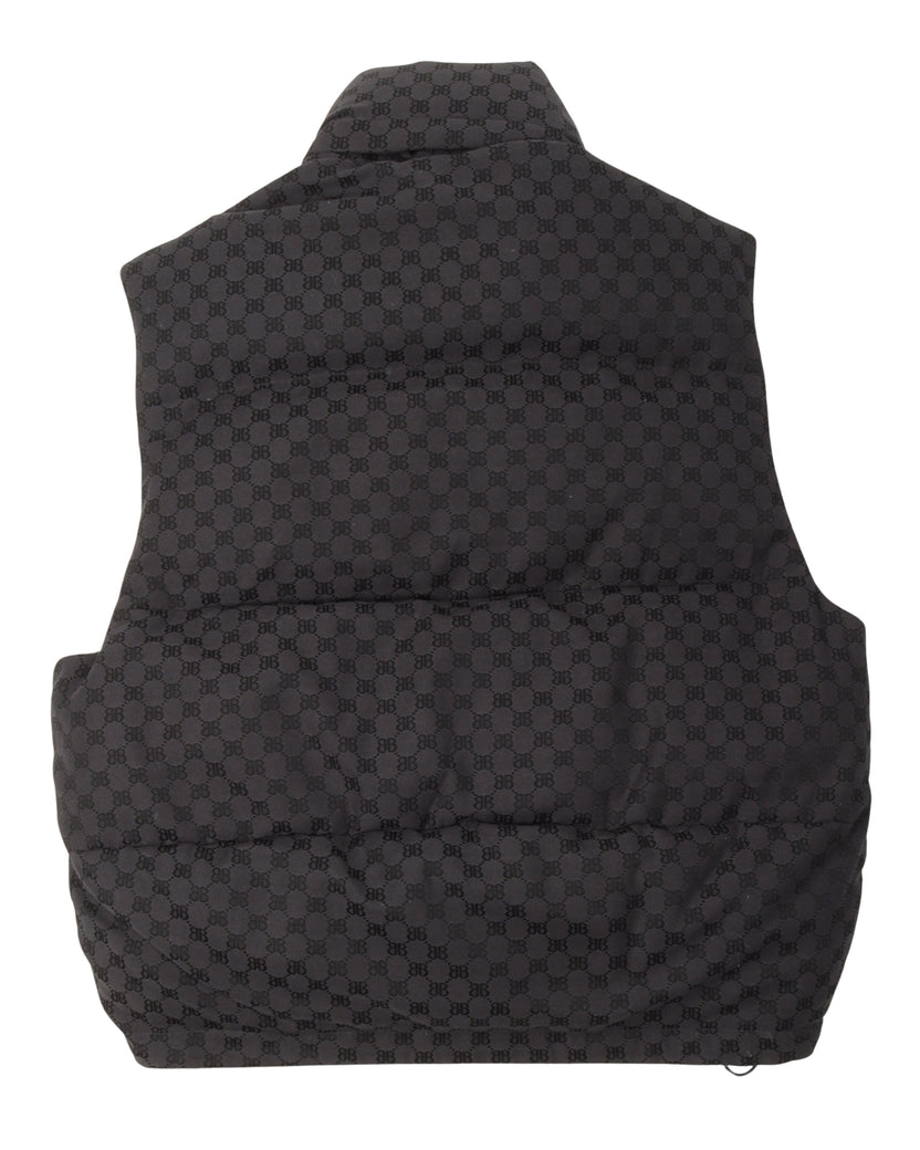 Gucci Hacker Monogram Puffer Vest