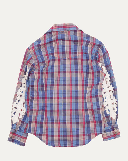 Floral Cross Patch Shirt