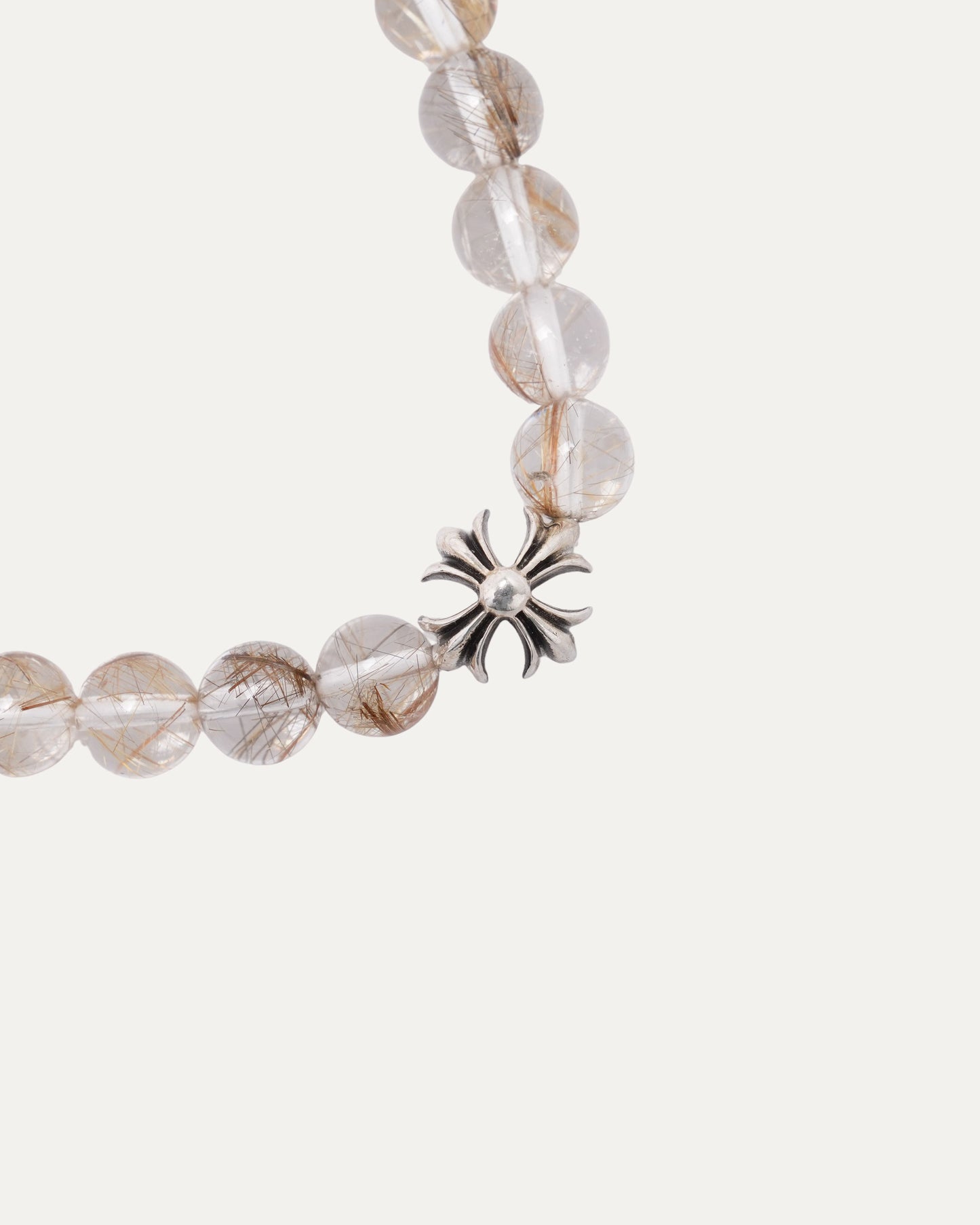 6mm Plus Cross Bead Bracelet
