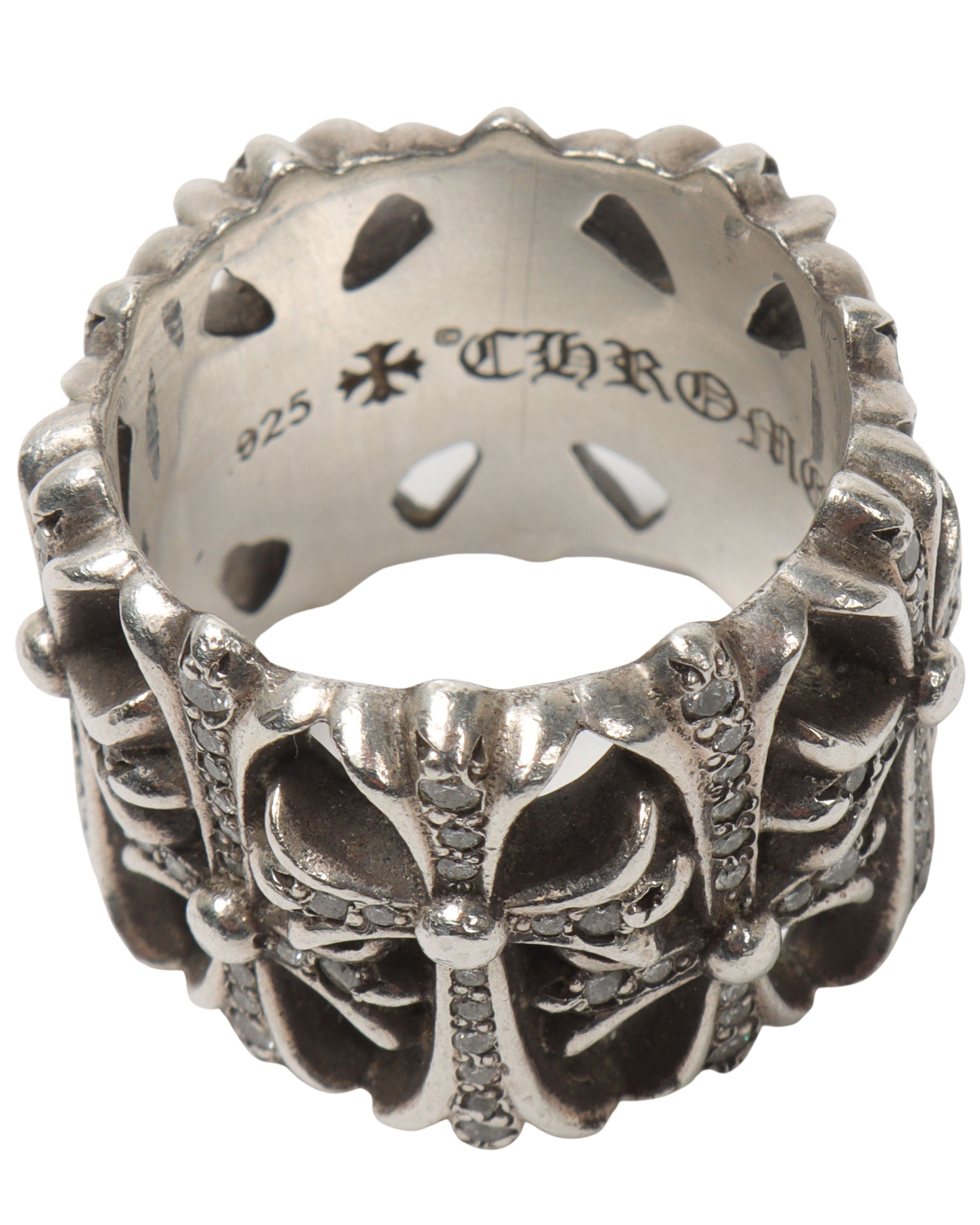 Chrome Hearts Diamond Cemetery Ring – Justin Reed