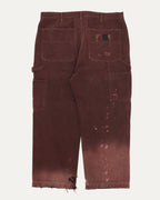 Distressed Paint Pants