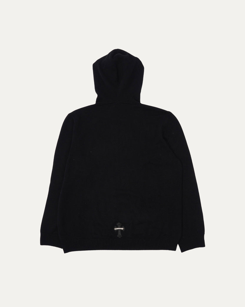 Cashmere Cross Patch Hoodie