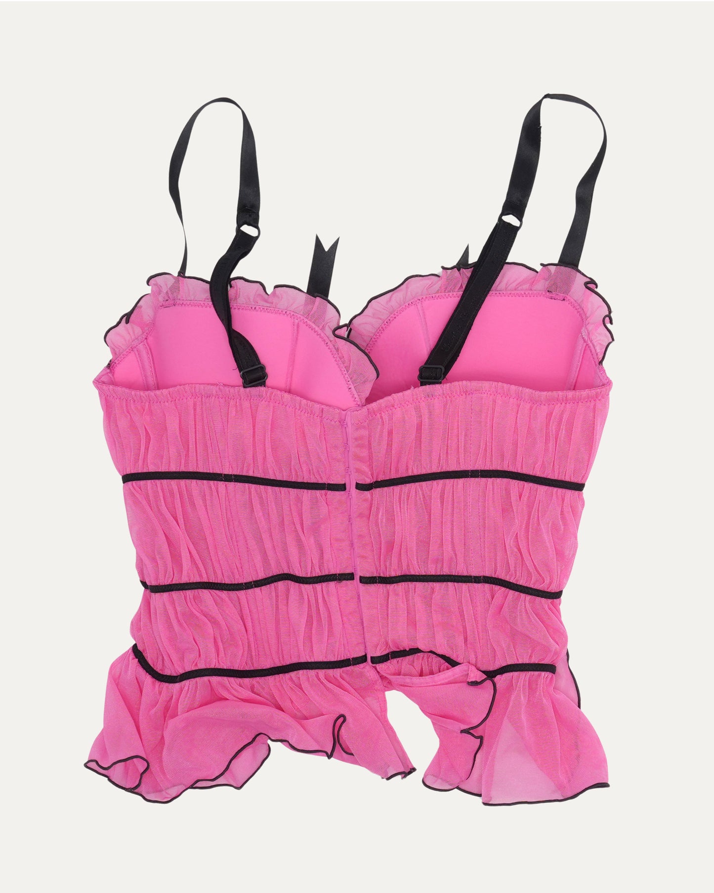 Ruffled Bustier
