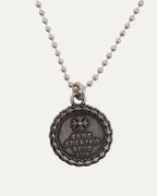 True Fucking Love Medallion Necklace