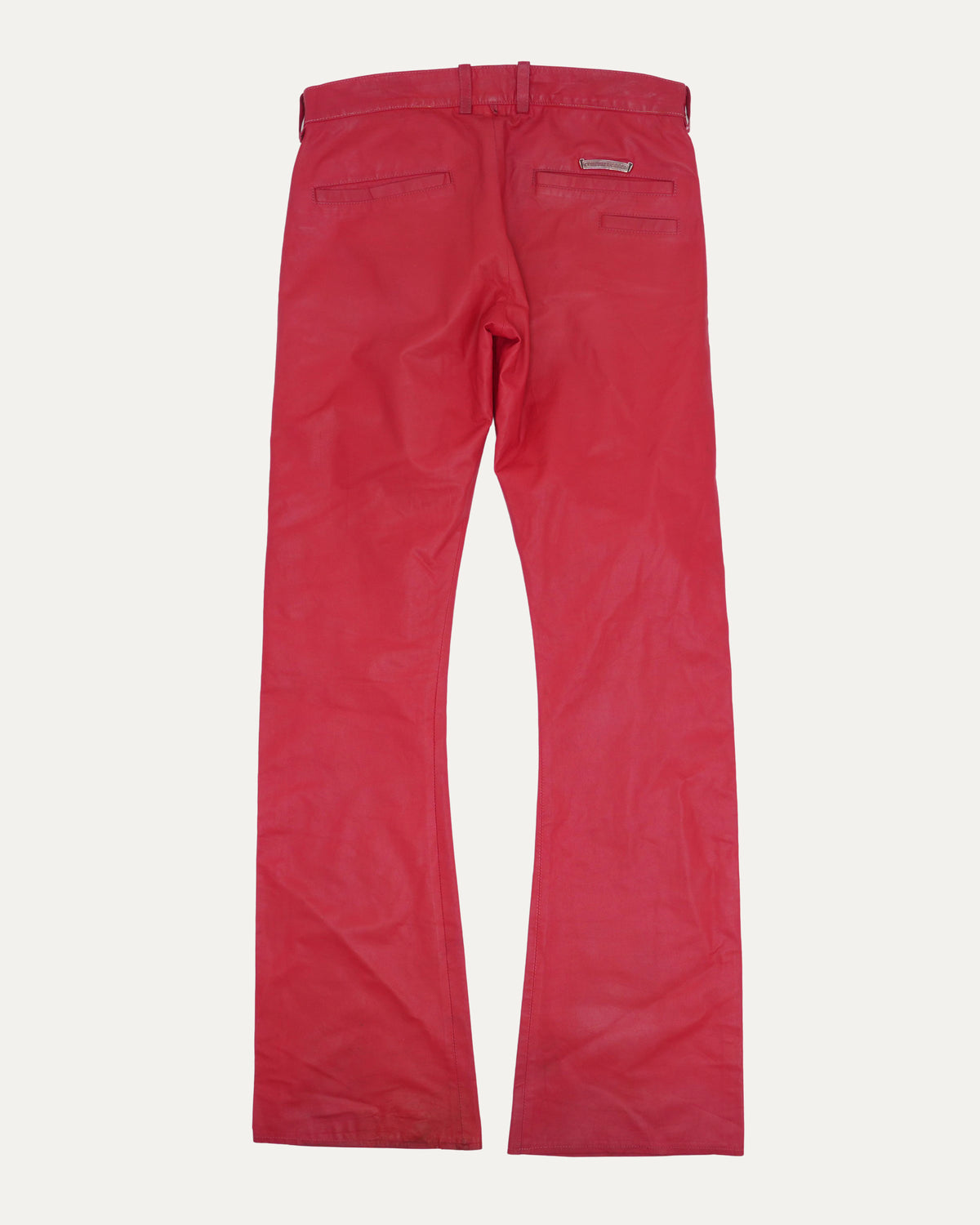 Flare Leather Pants