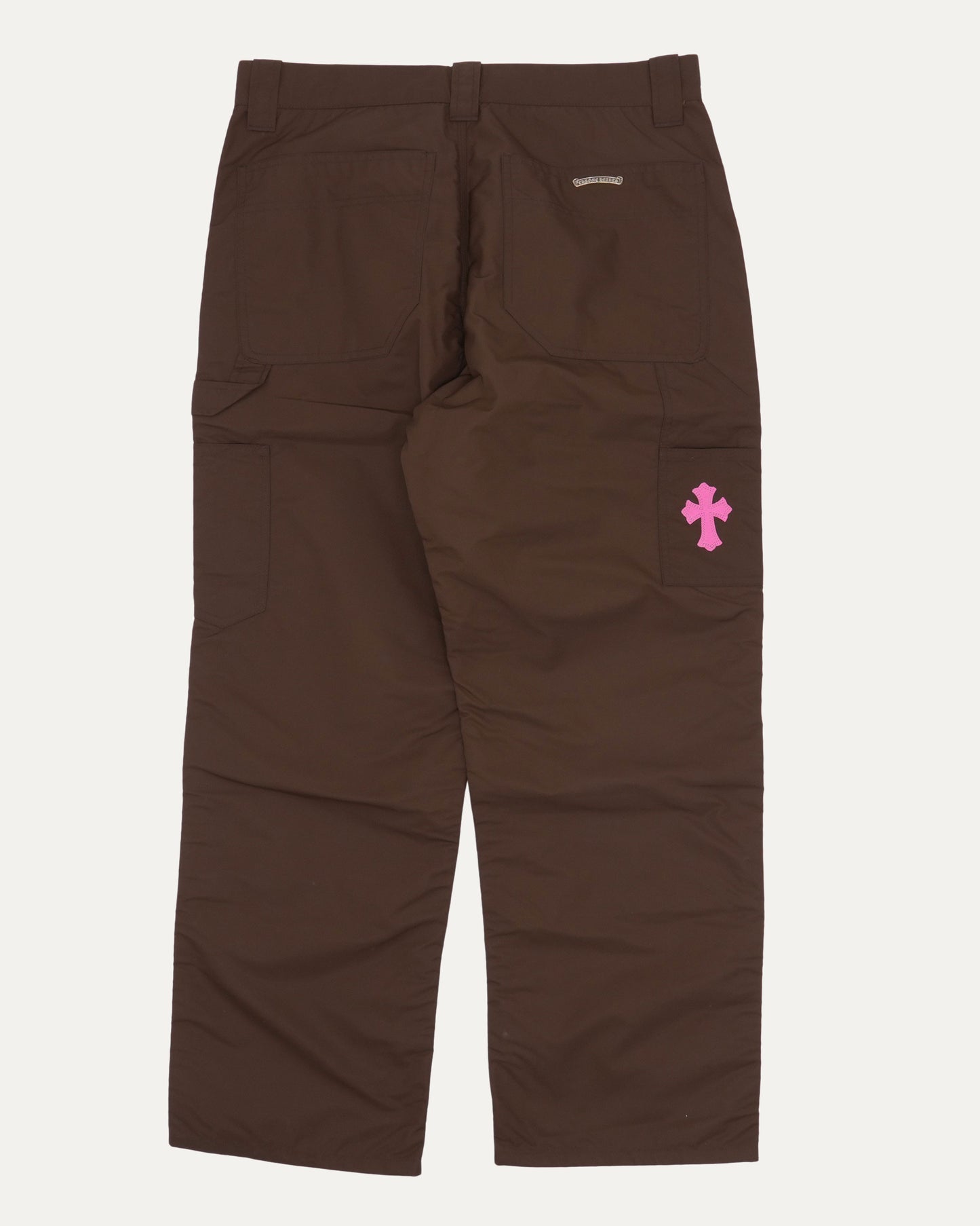 Nylon and Leather Double Knee Carpenter Pants