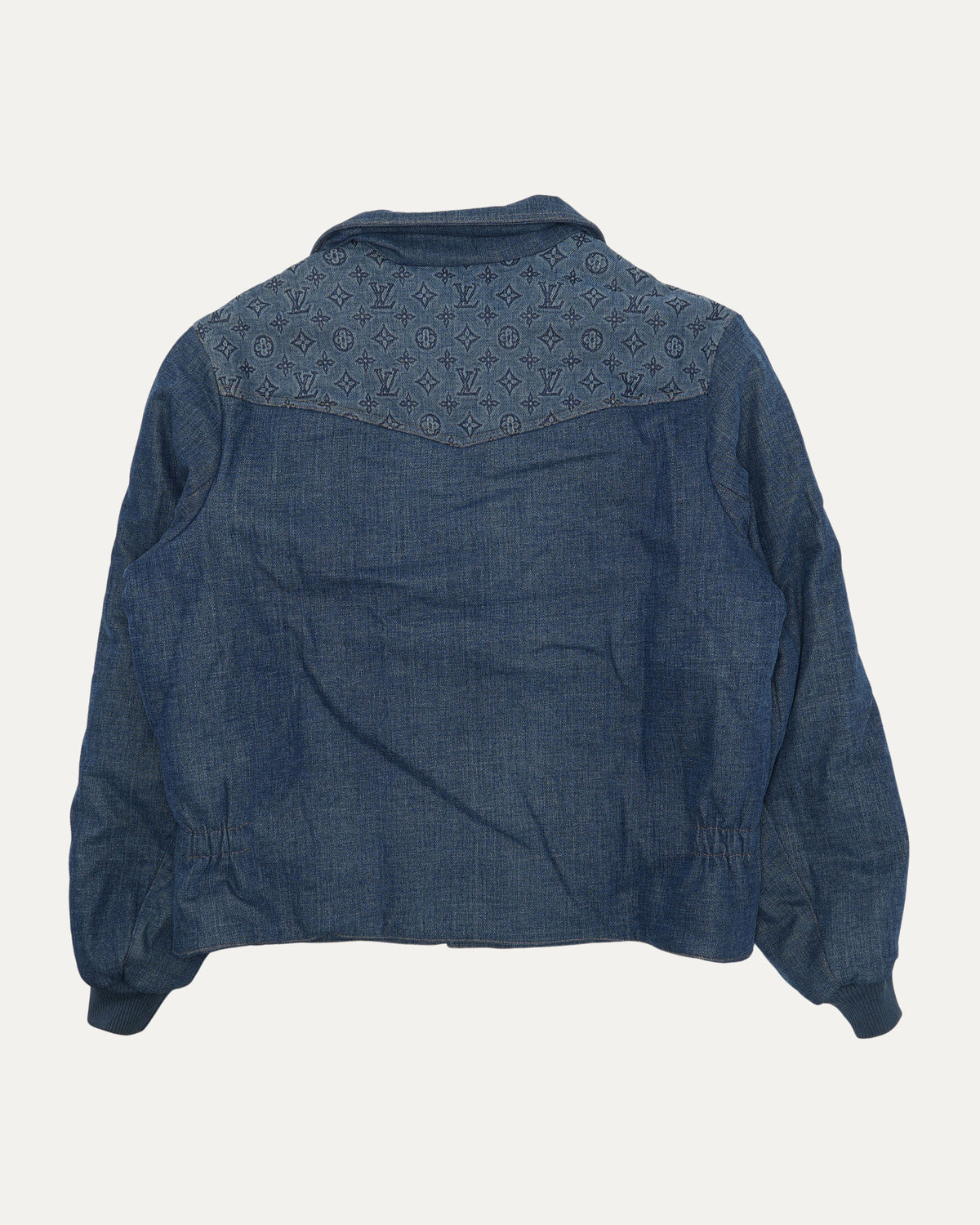 Monogram Padded Denim Jacket