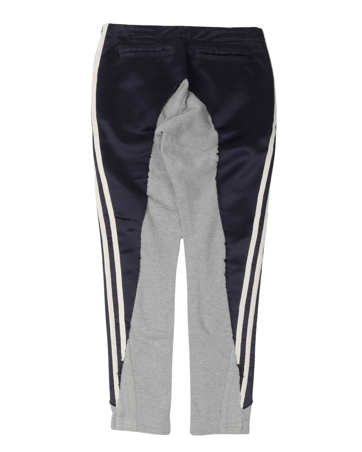 50/50 Navy Satin Terry Long Pant