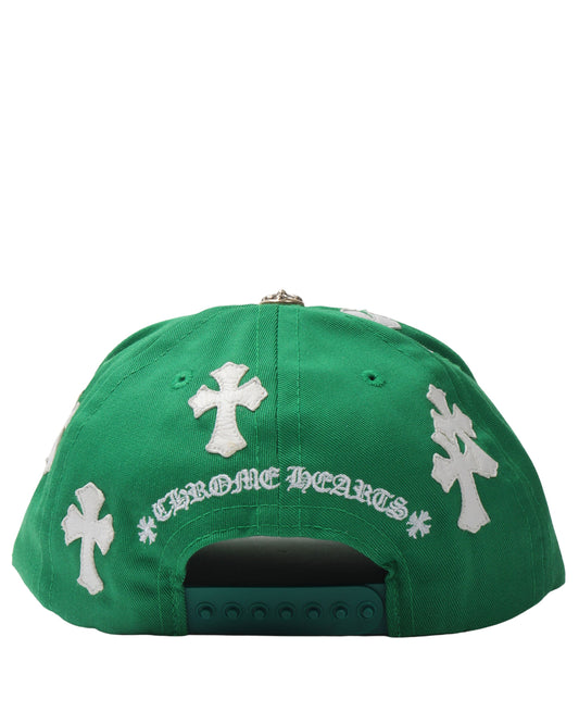 Leather Cross CH Hat