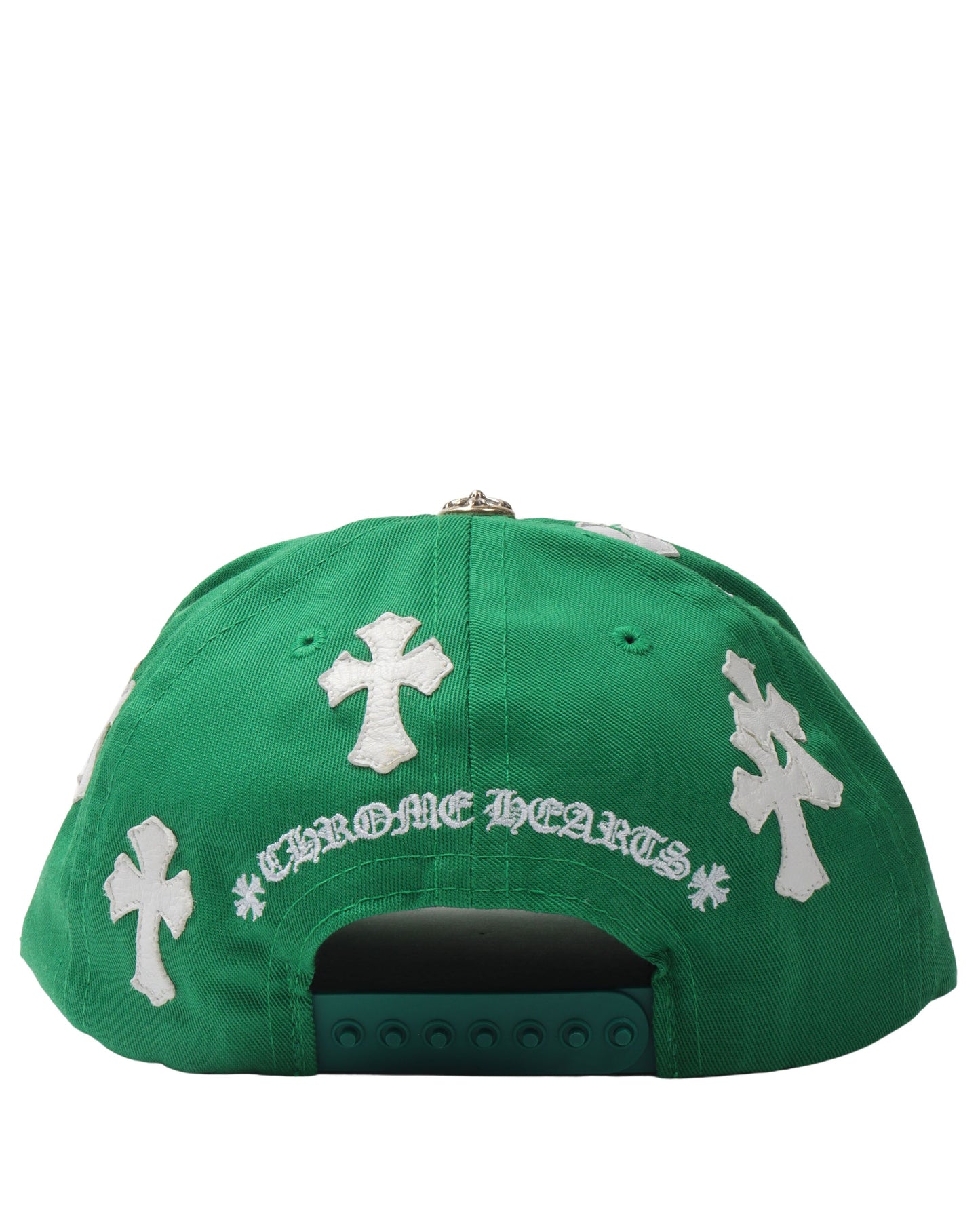 Leather Cross CH Hat