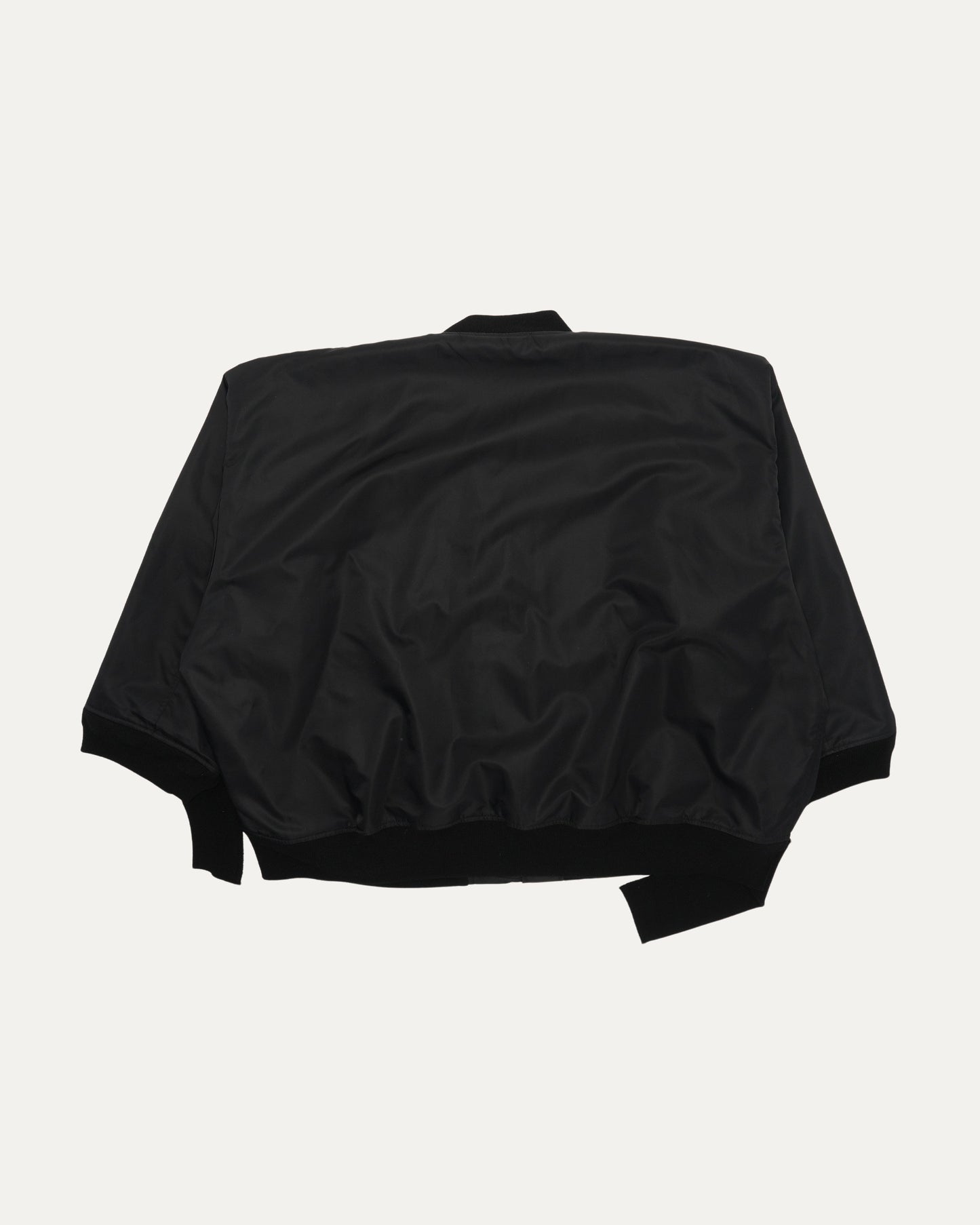Detached Hem Bomber Jacket