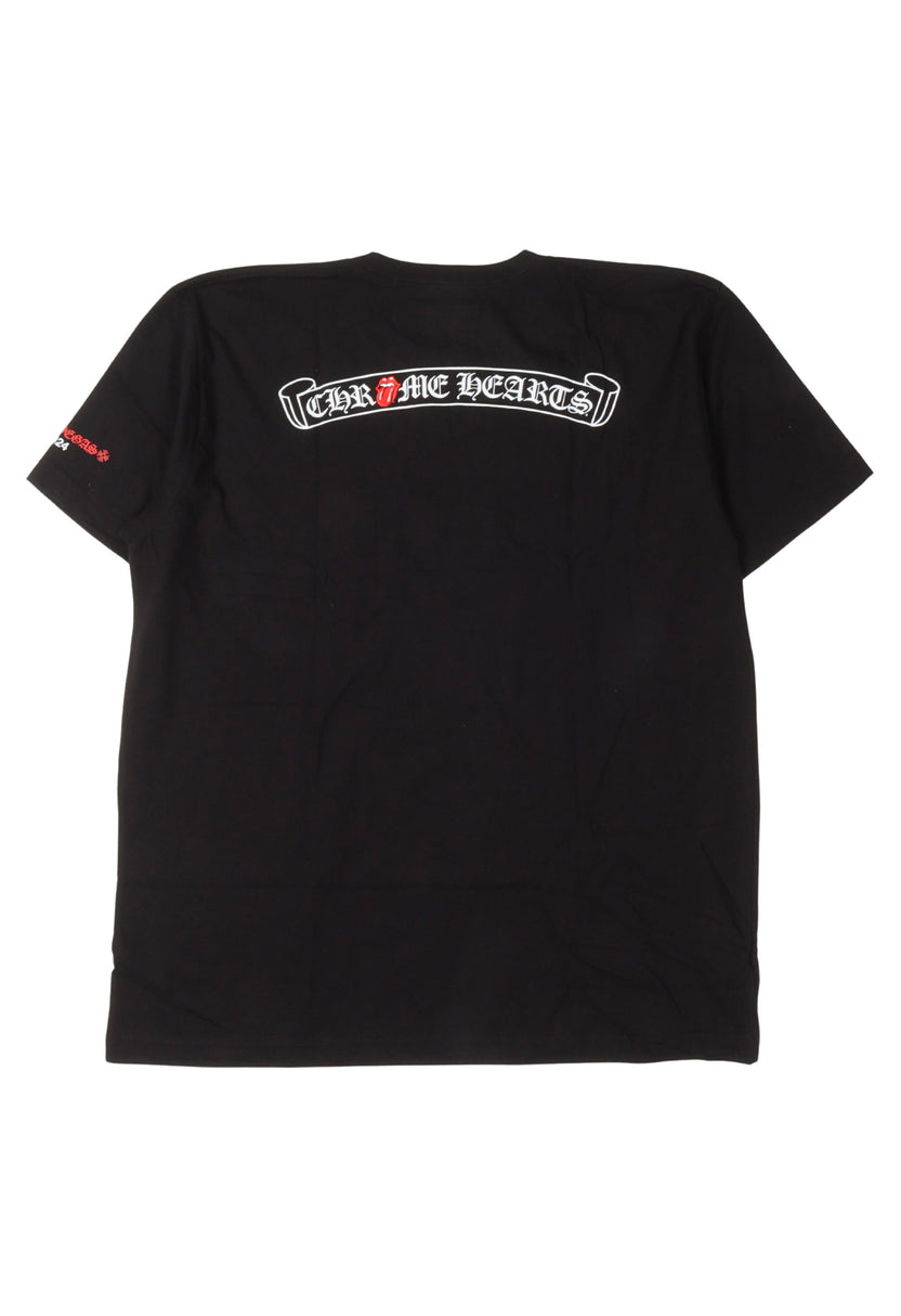 Rolling Stones Neck Logo T-Shirt