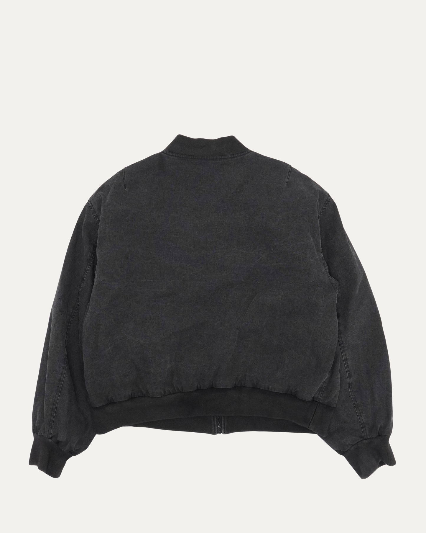 Season 4 Washed Canvas Bomber Jacket