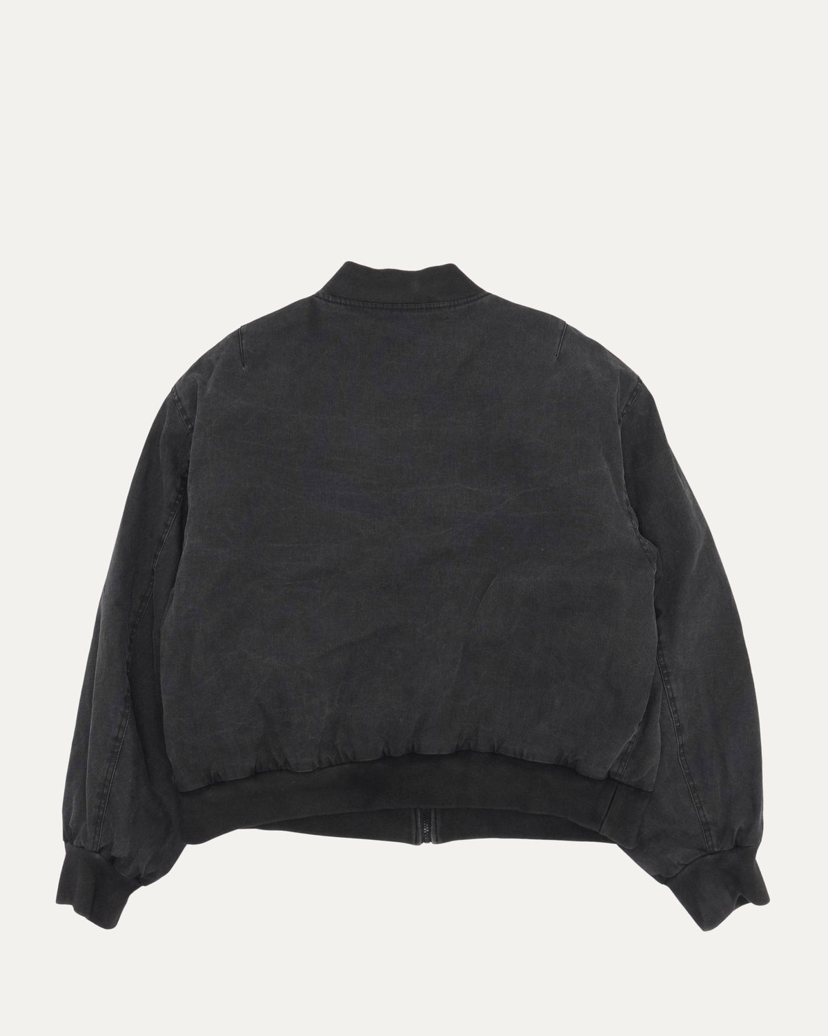 Season 4 Washed Canvas Bomber Jacket