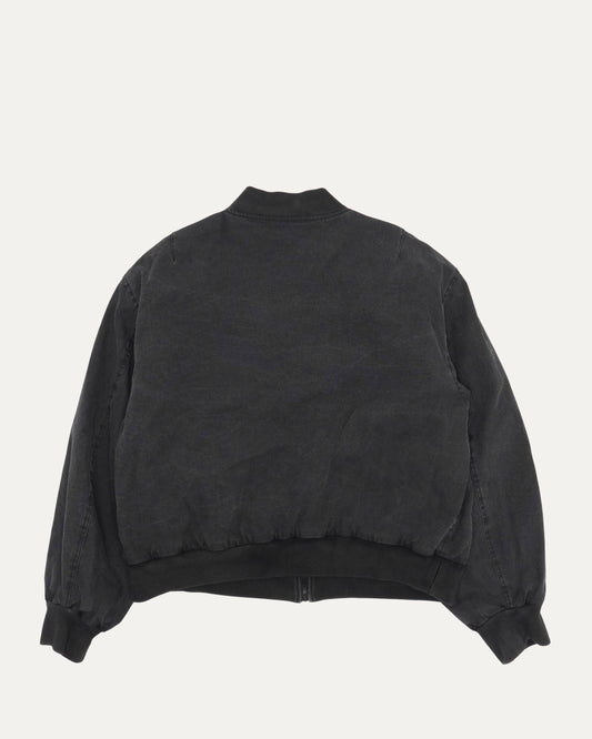 Season 4 Washed Canvas Bomber Jacket