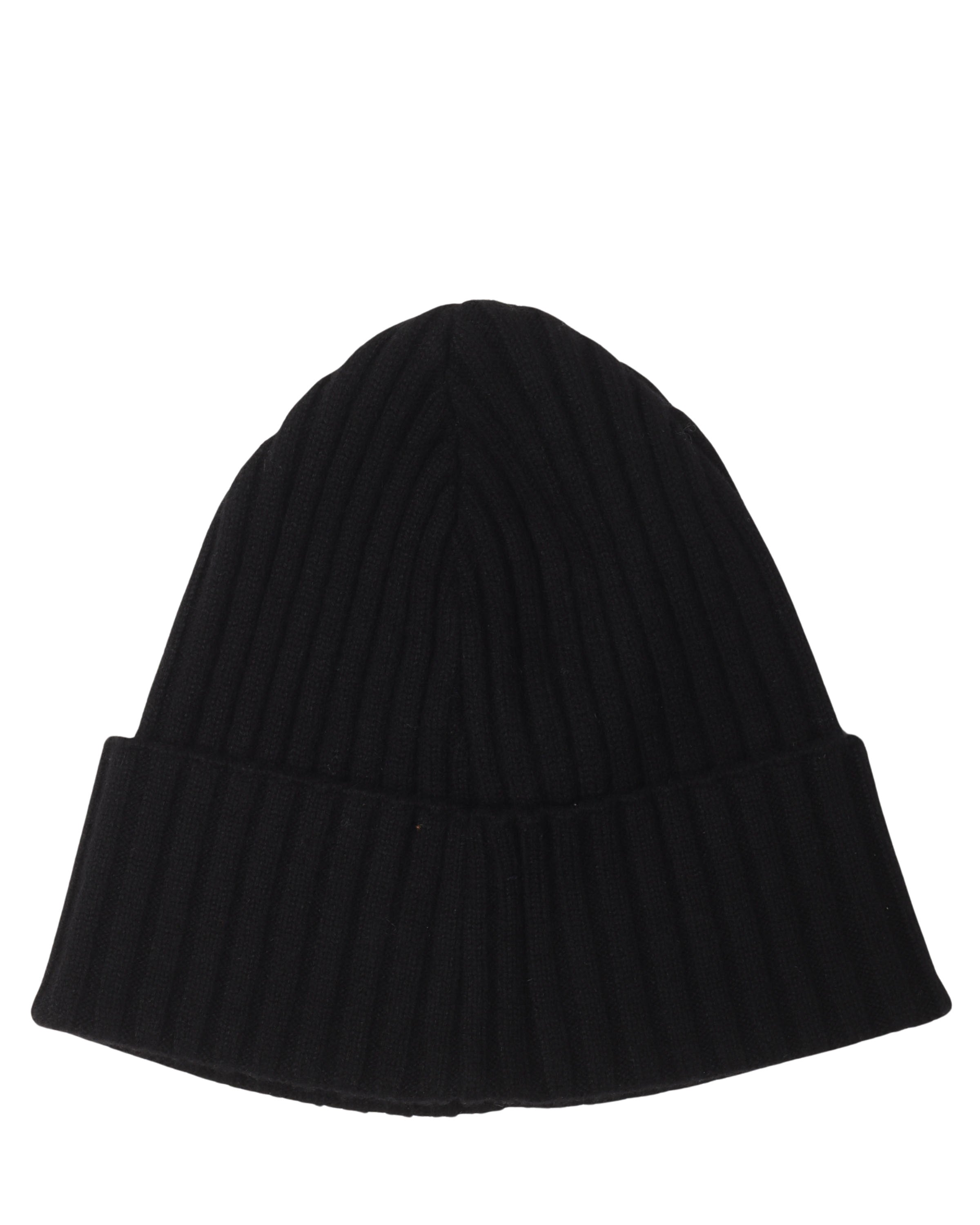 Plus Cross Patch Cashmere Beanie