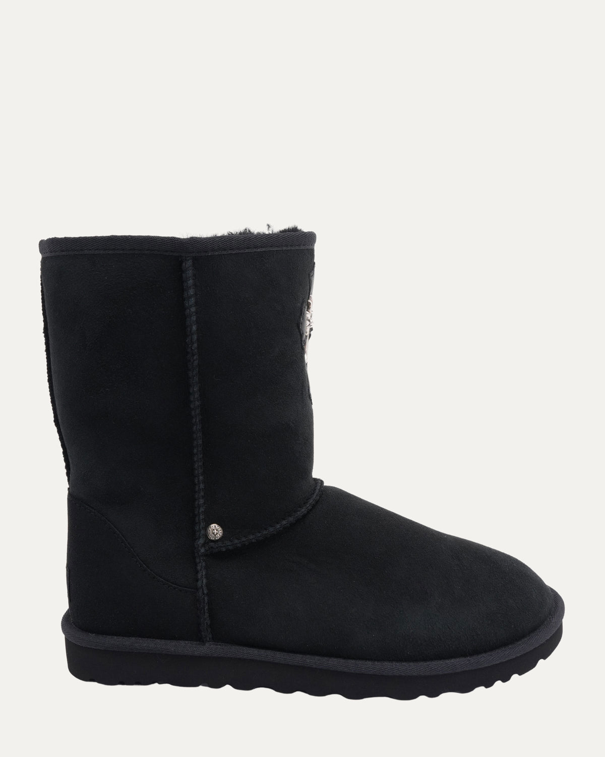 Cross Patch Embellished Ugg Boots