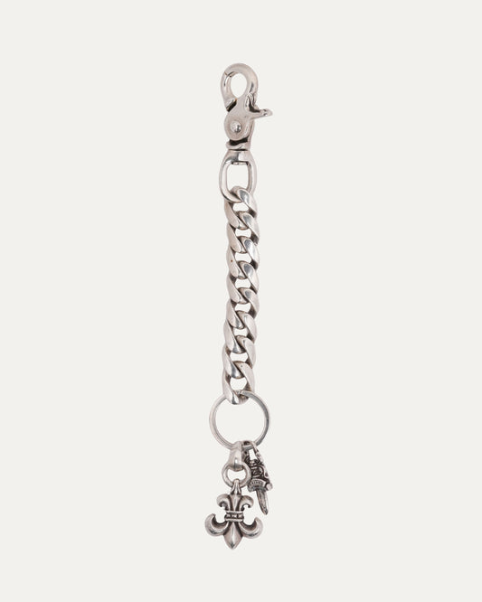 Dagger & Fleur Charm Keychain Clip