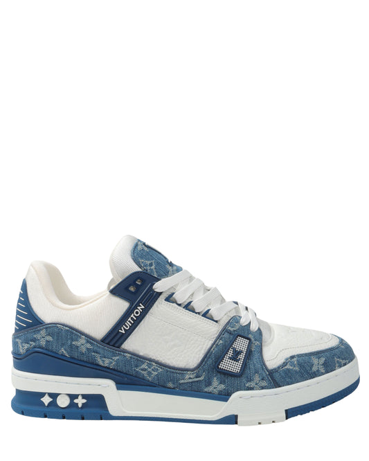 Denim Monogram Trainer Sneaker Low