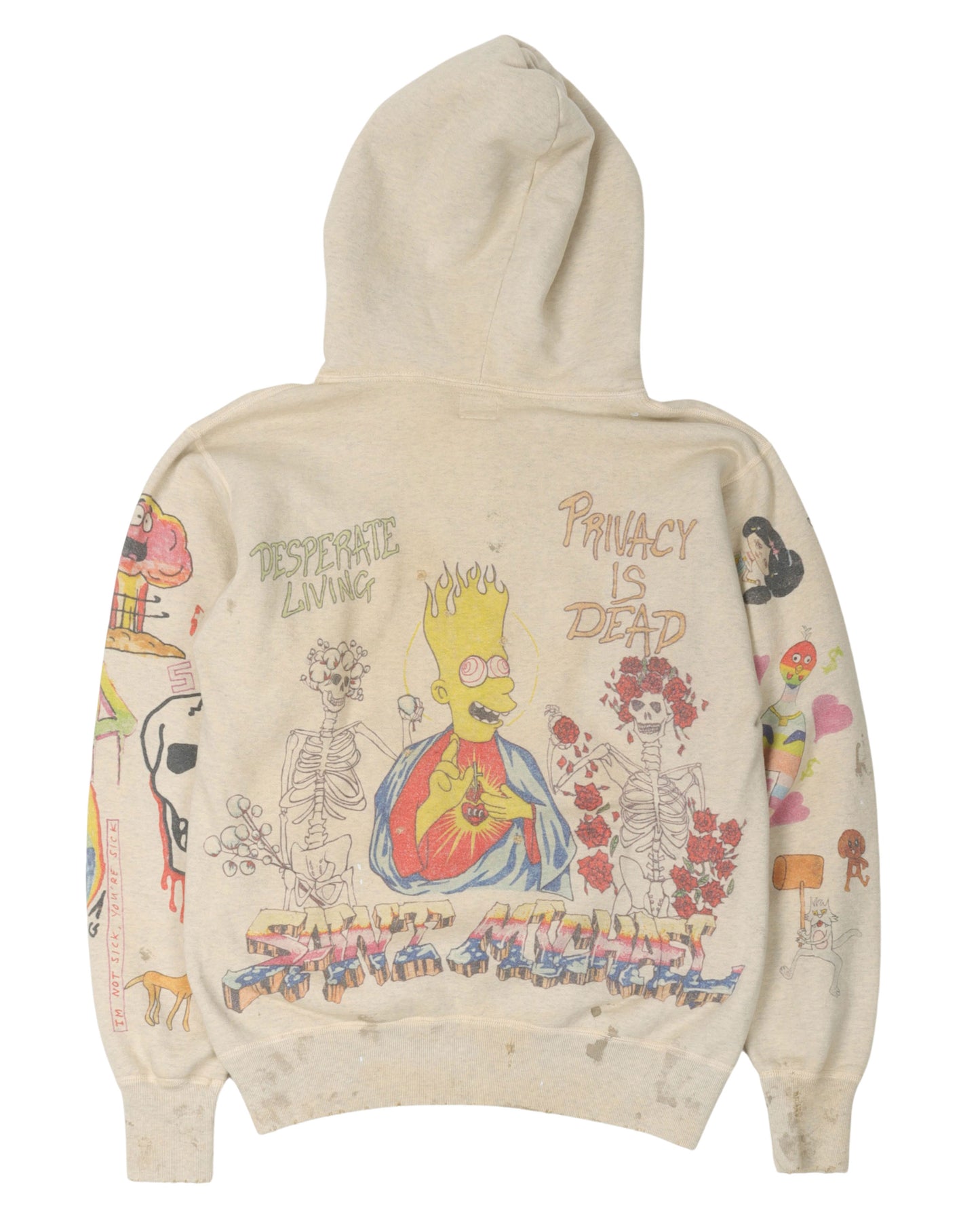 Dr Woo READYMADE Graffiti Hoodie
