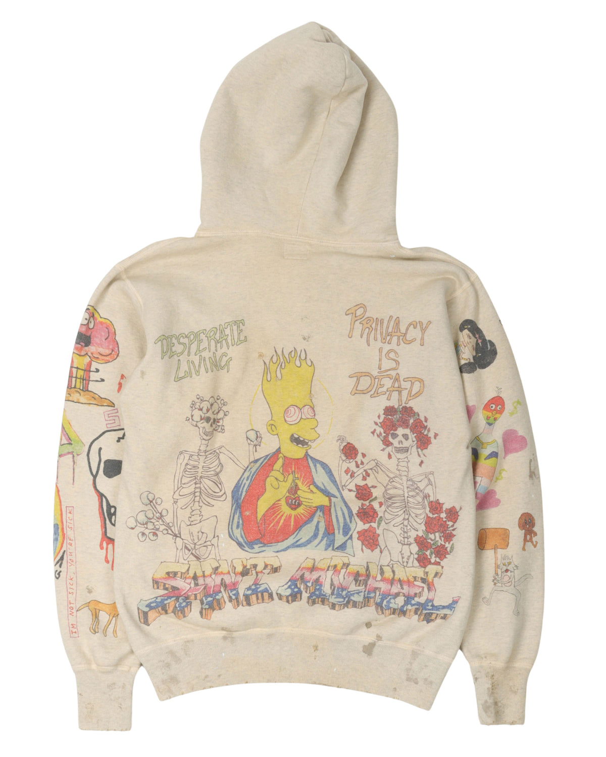 Dr Woo READYMADE Graffiti Hoodie