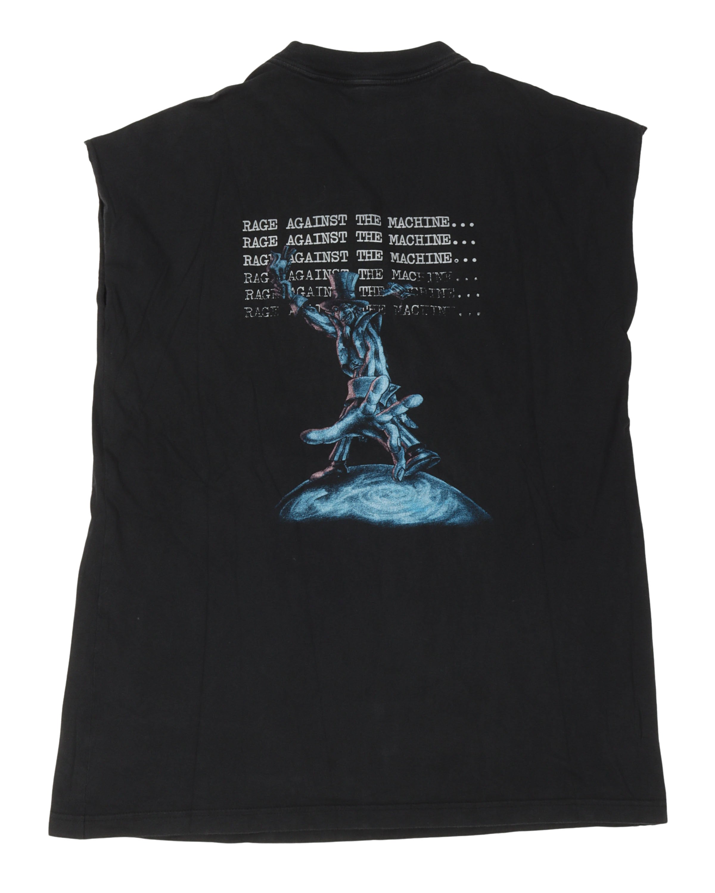 Rage Against The Machine Sleeveless Band T-Shirt