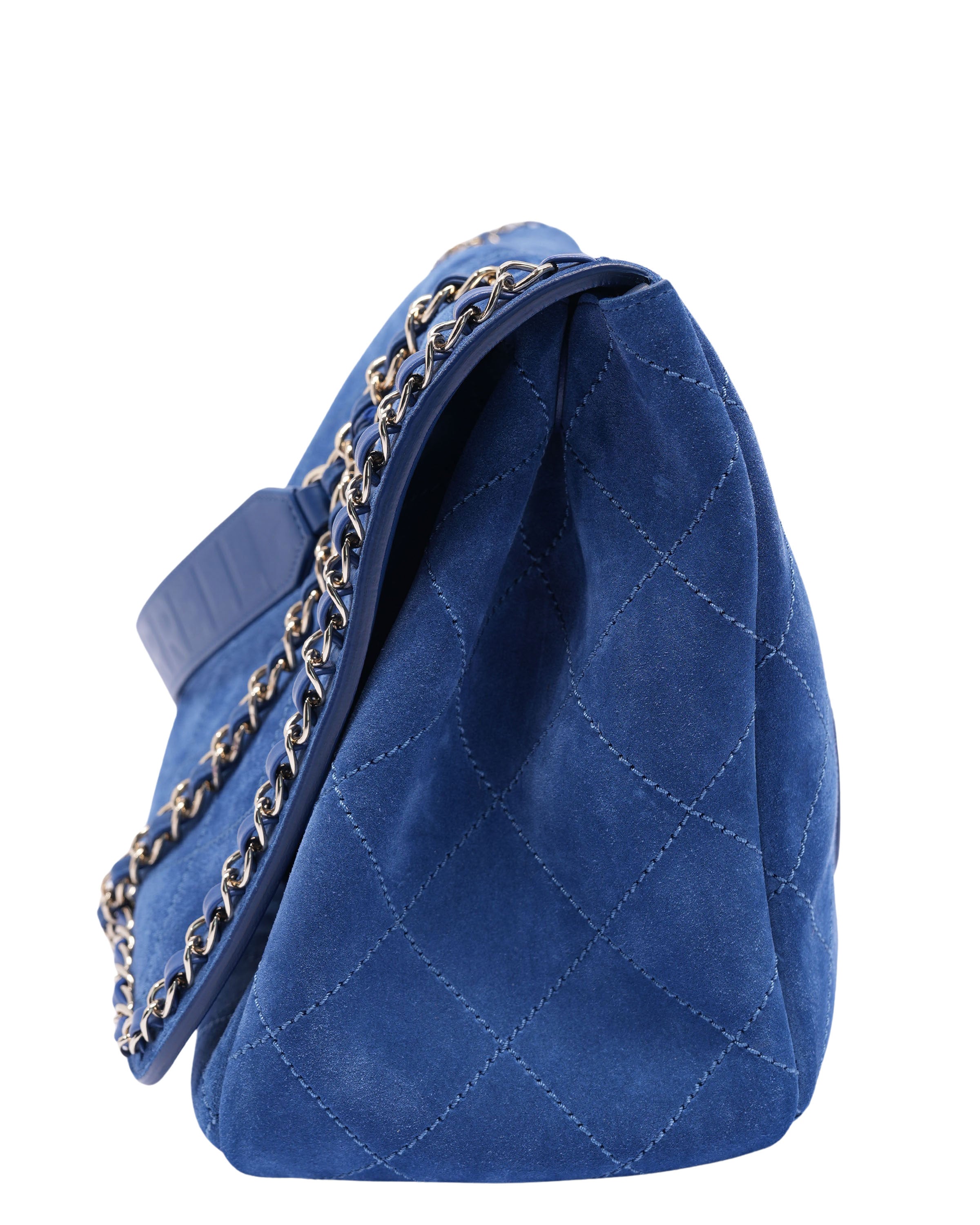 Pharrell Suede Lambskin XXL Flap Bag