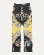 SS 2003 Chinoiserie Floral Print Denim