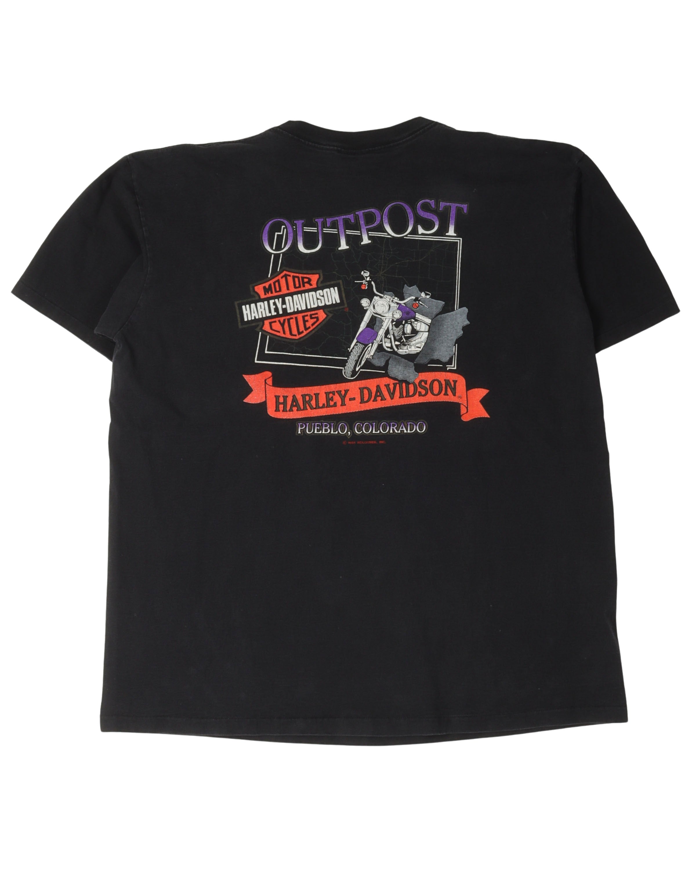 Harley Davidson 'Outpost' T-Shirt