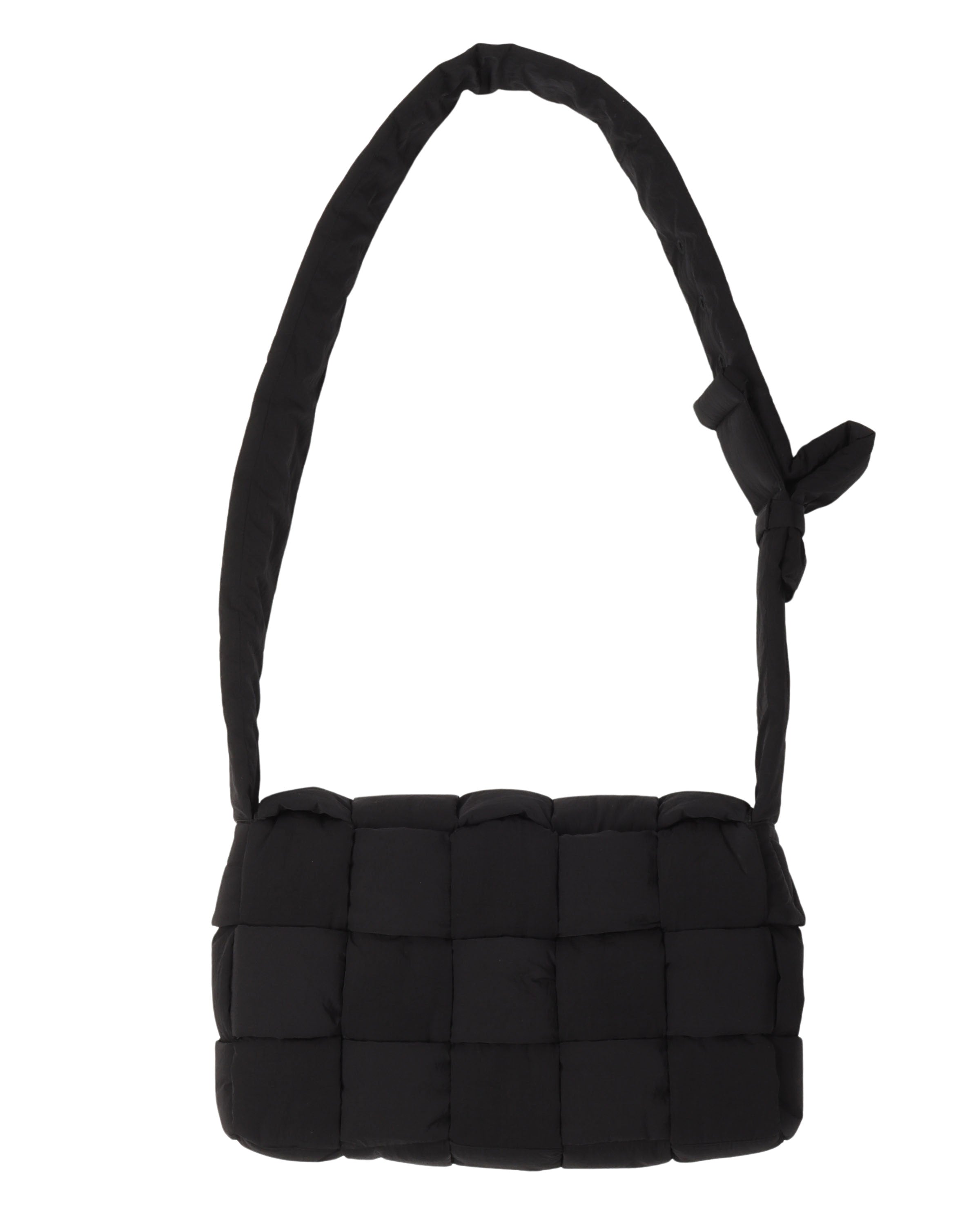 Nylon Crossbody Intrecciato Casette Bag
