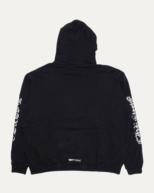 Metallic Vertical Logo Hoodie