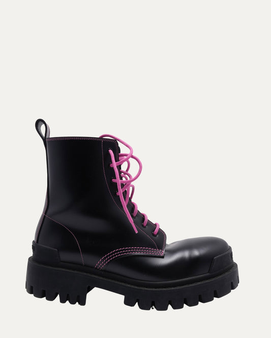 Leather Strike Boots