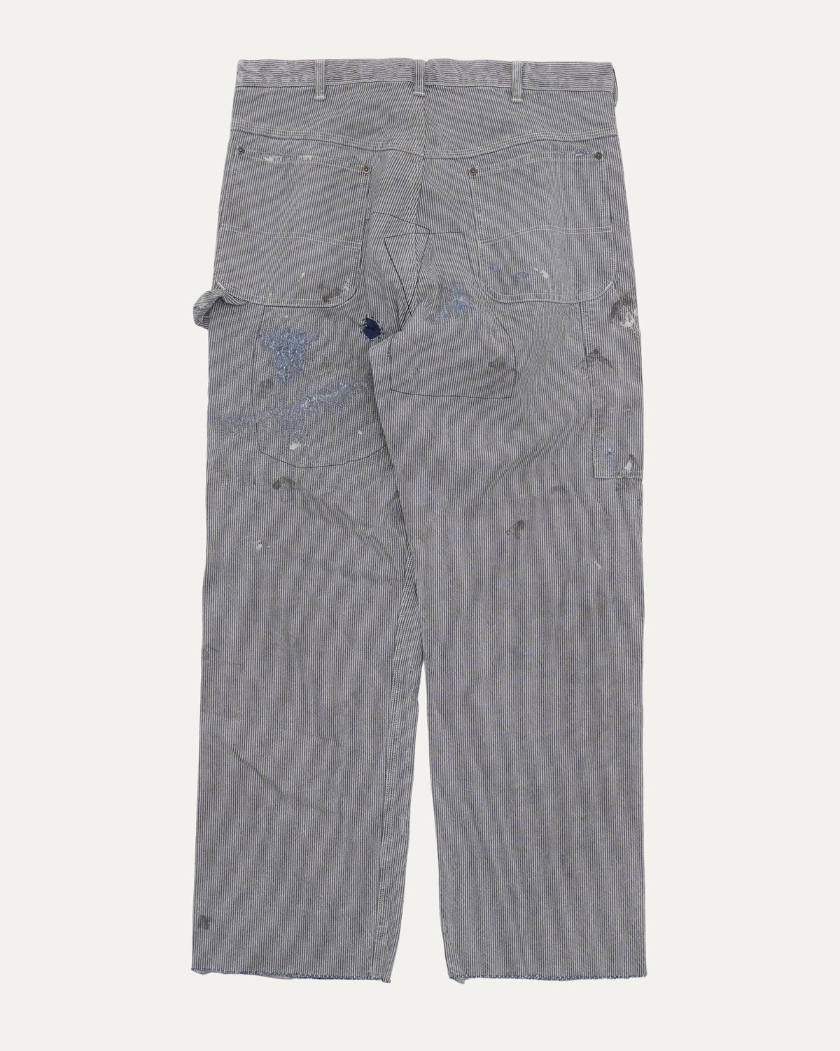 Herringbone Hickory Stripe Carpenter Pants