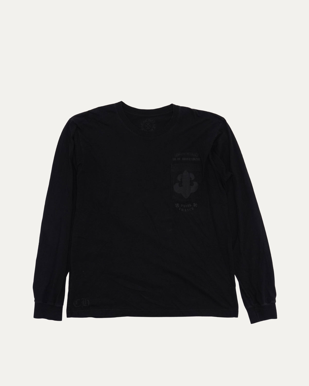 Tonal Paris Long Sleeve Pocket T-Shirt