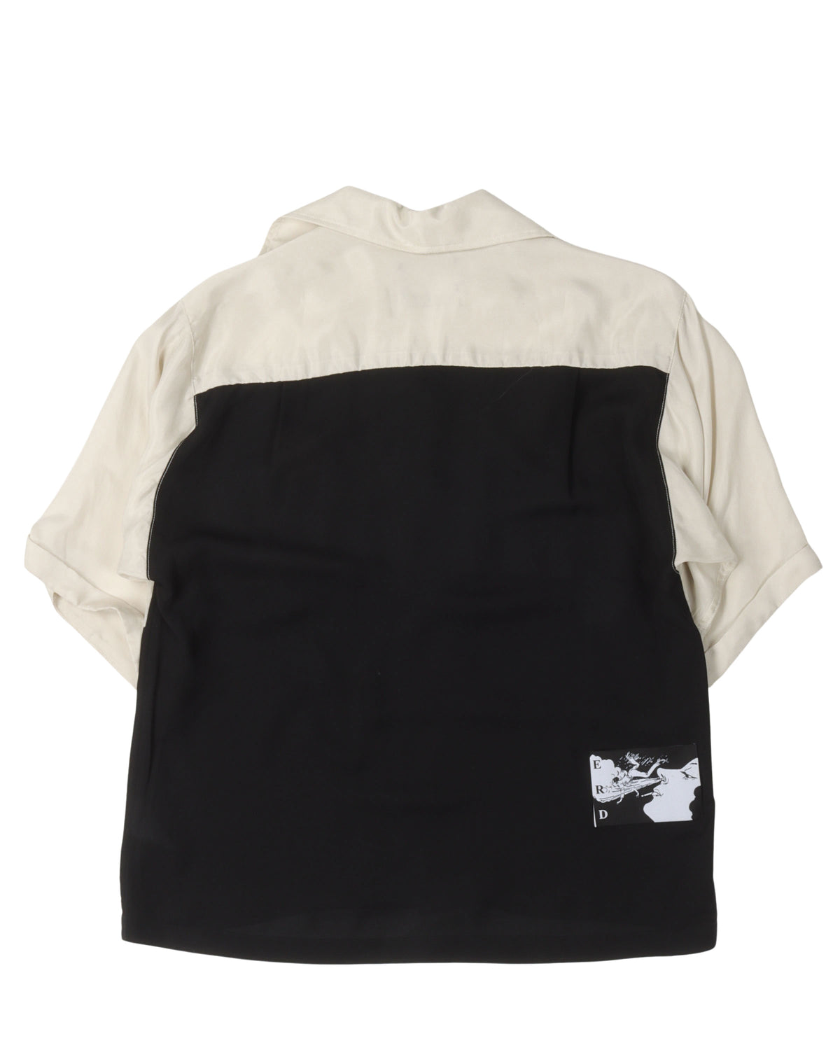 SS21 Patchwork Silk Shirt