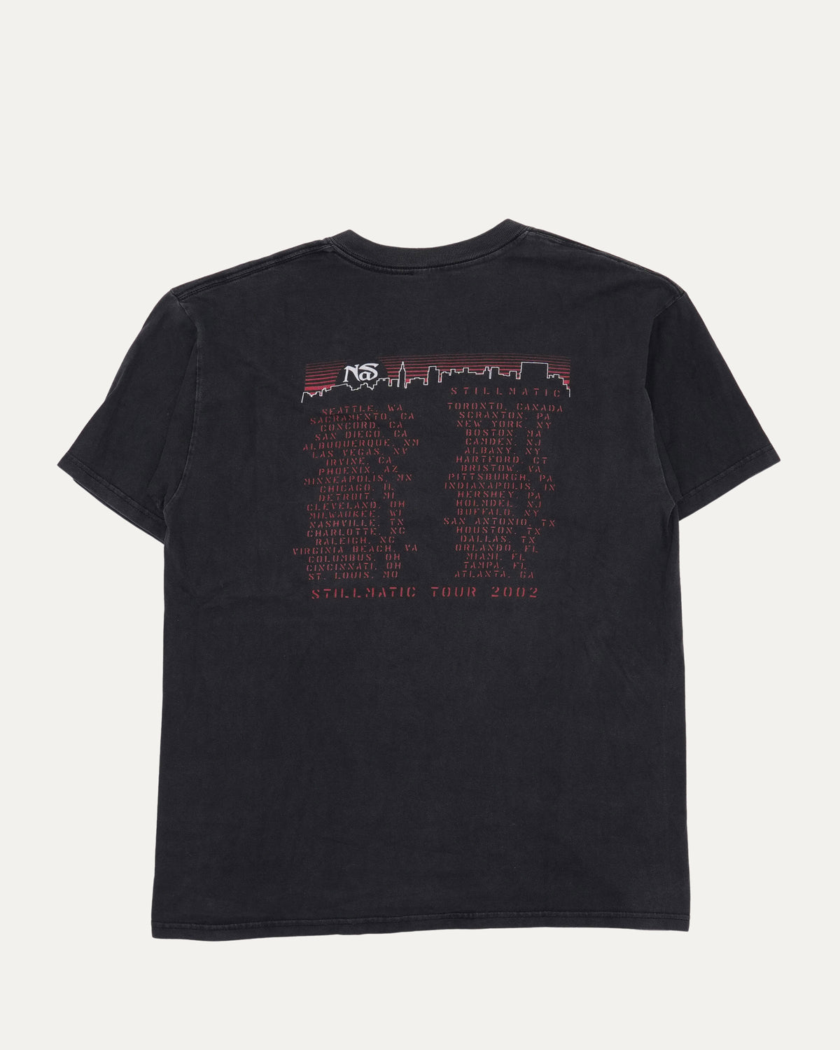 Nas Stillmatic 2002 Tour T-Shirt