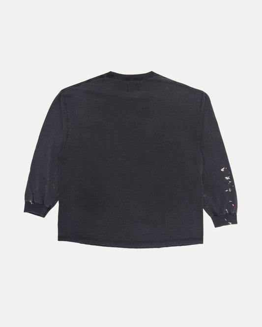 Paint Splatter Long Sleeve T-Shirt