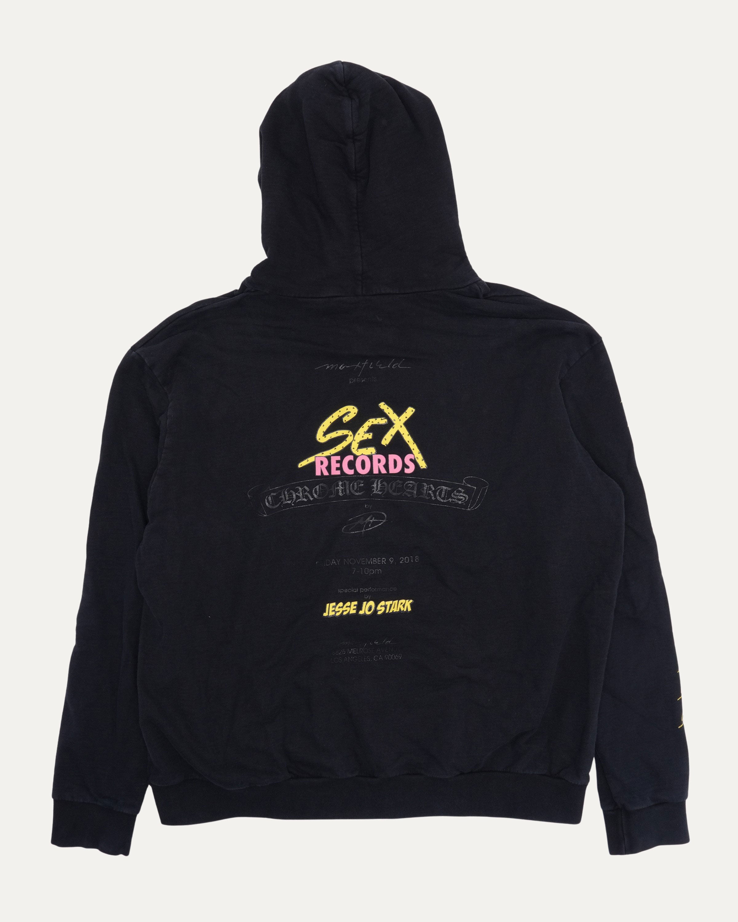 Chrome Hearts Maxfield Exclusive Matty Boy Sex Records Hoodie