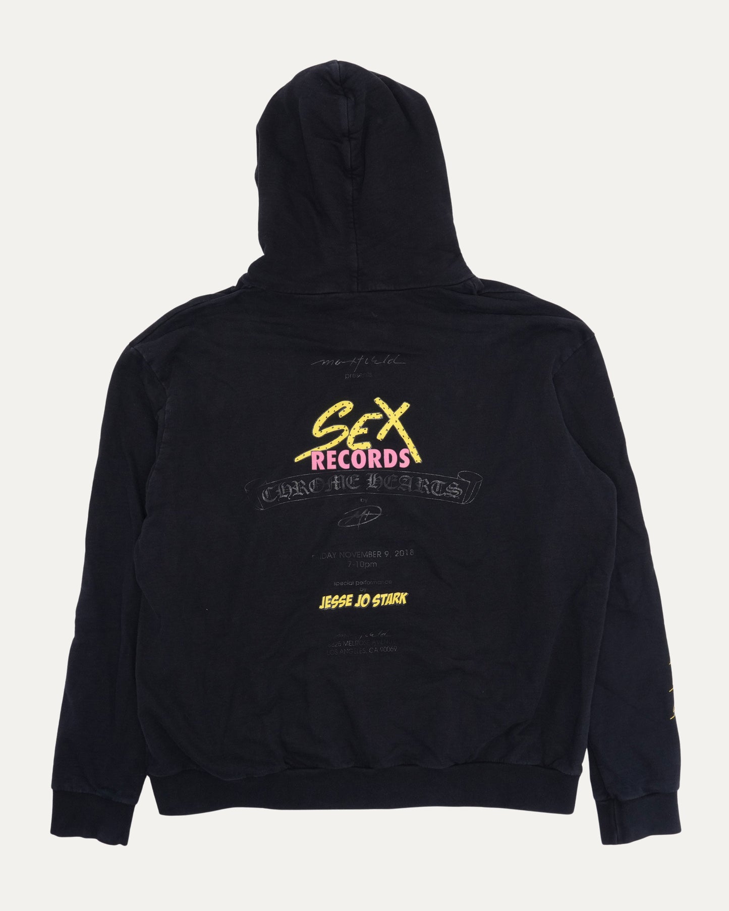 Maxfield Exclusive Matty Boy Sex Records Hoodie