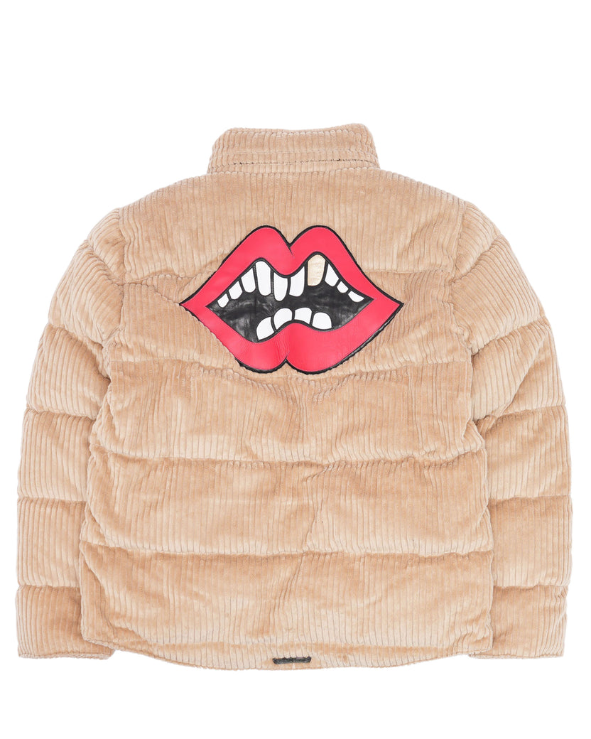 Corduroy Puffer Jacket