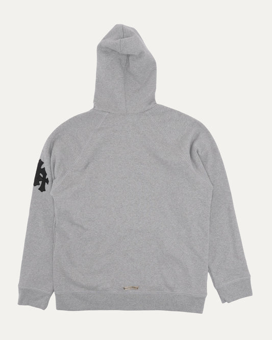 Paper Jam Cemetery Cross Patch Hoodie
