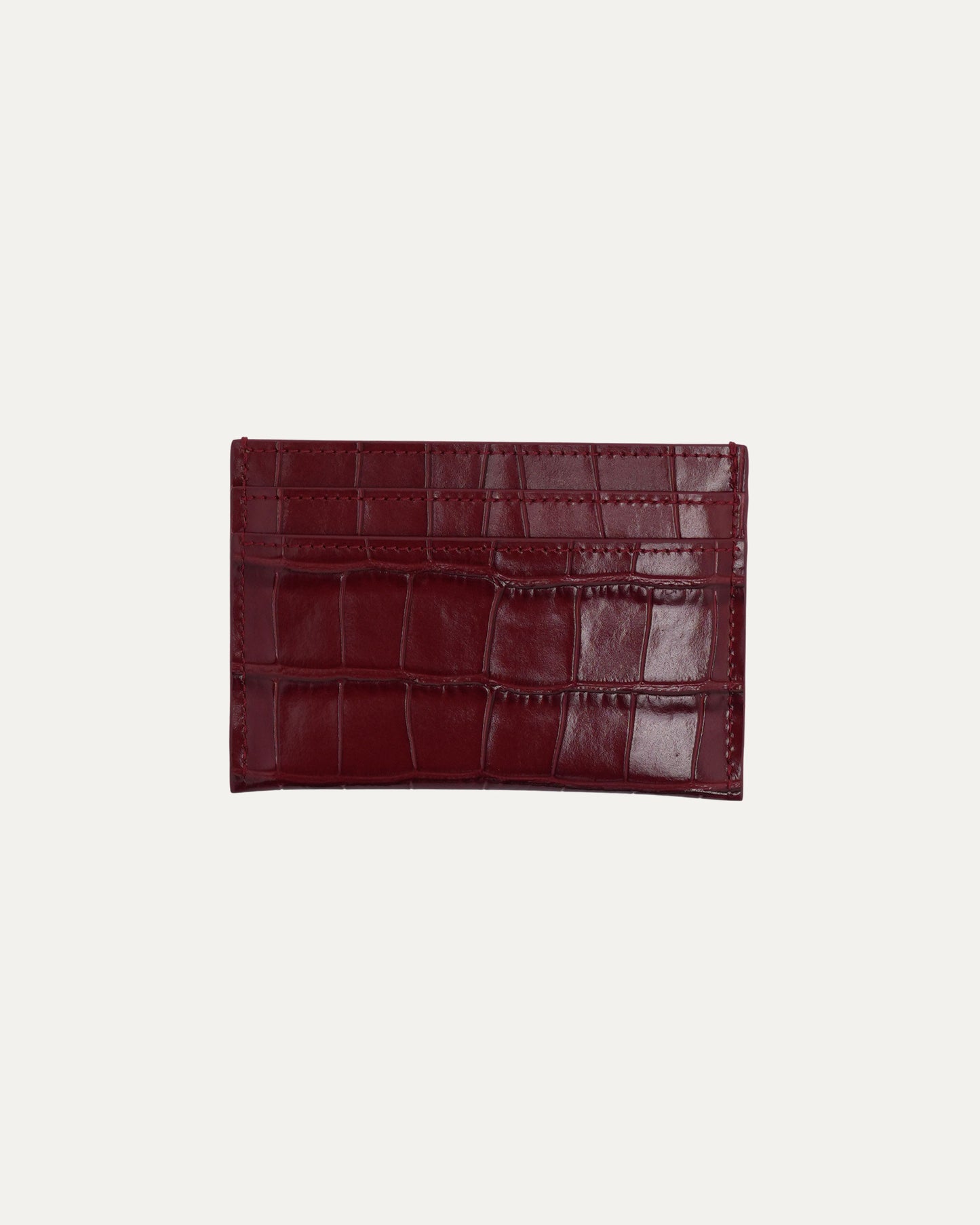 Crocodile Embossed Card Holder