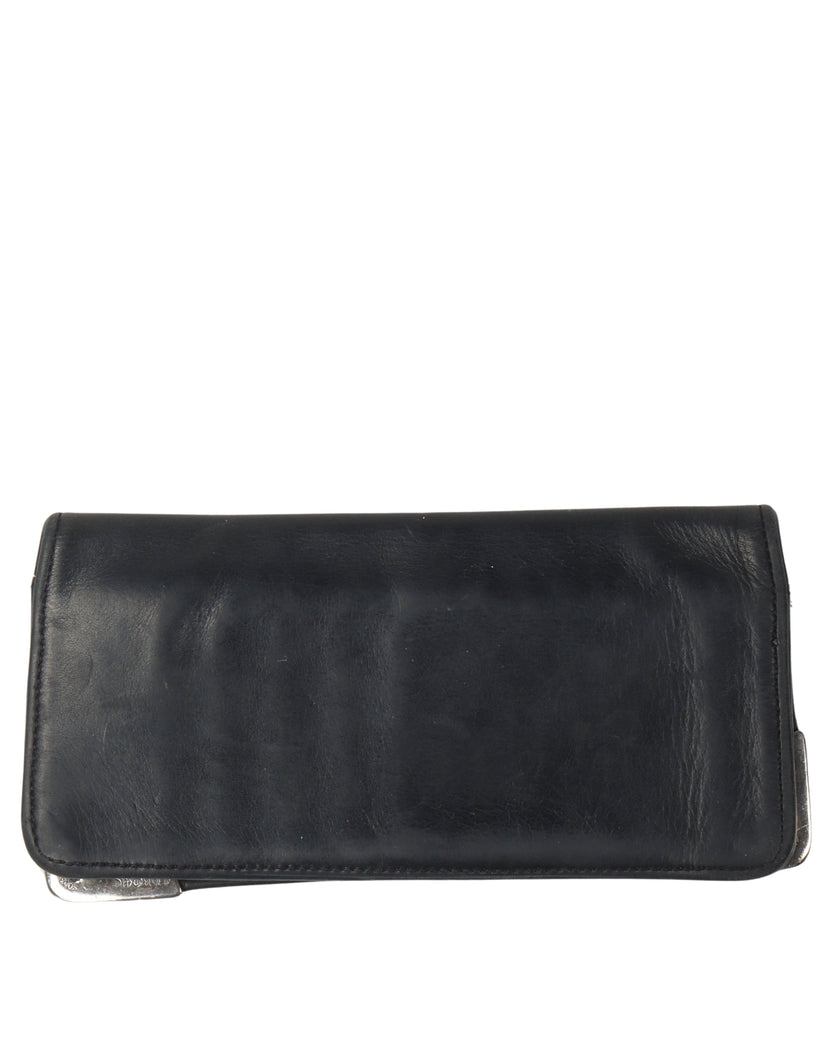Rectangular Leather Bi-Fold Wallet