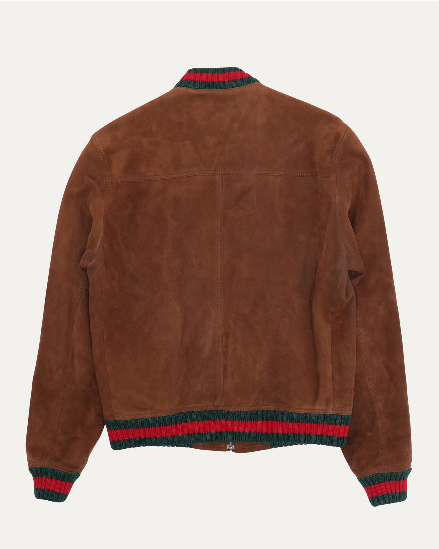 Suede Bomber Jacket