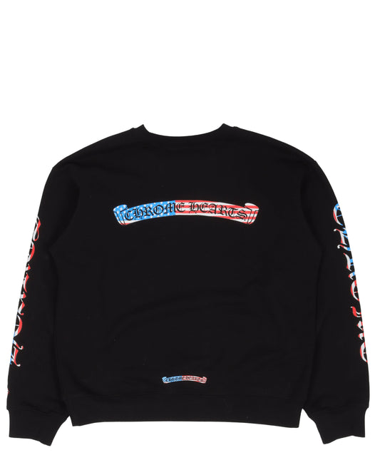Matty Boy American Flag Crewneck