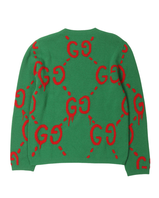 Ghost GG Drip Wool Sweater